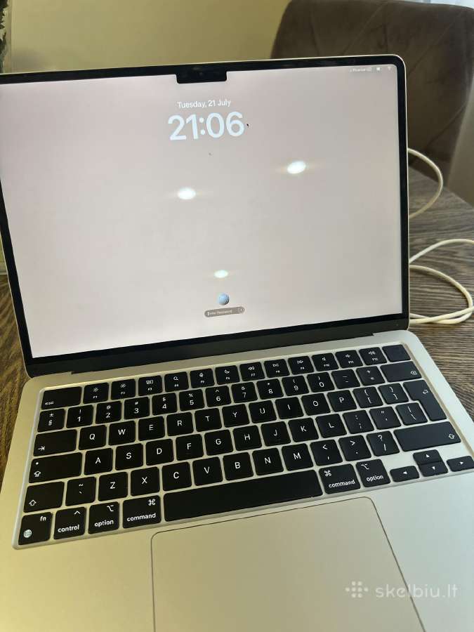 MacBook Air M2 2022 - nuotraukos Nr. 3