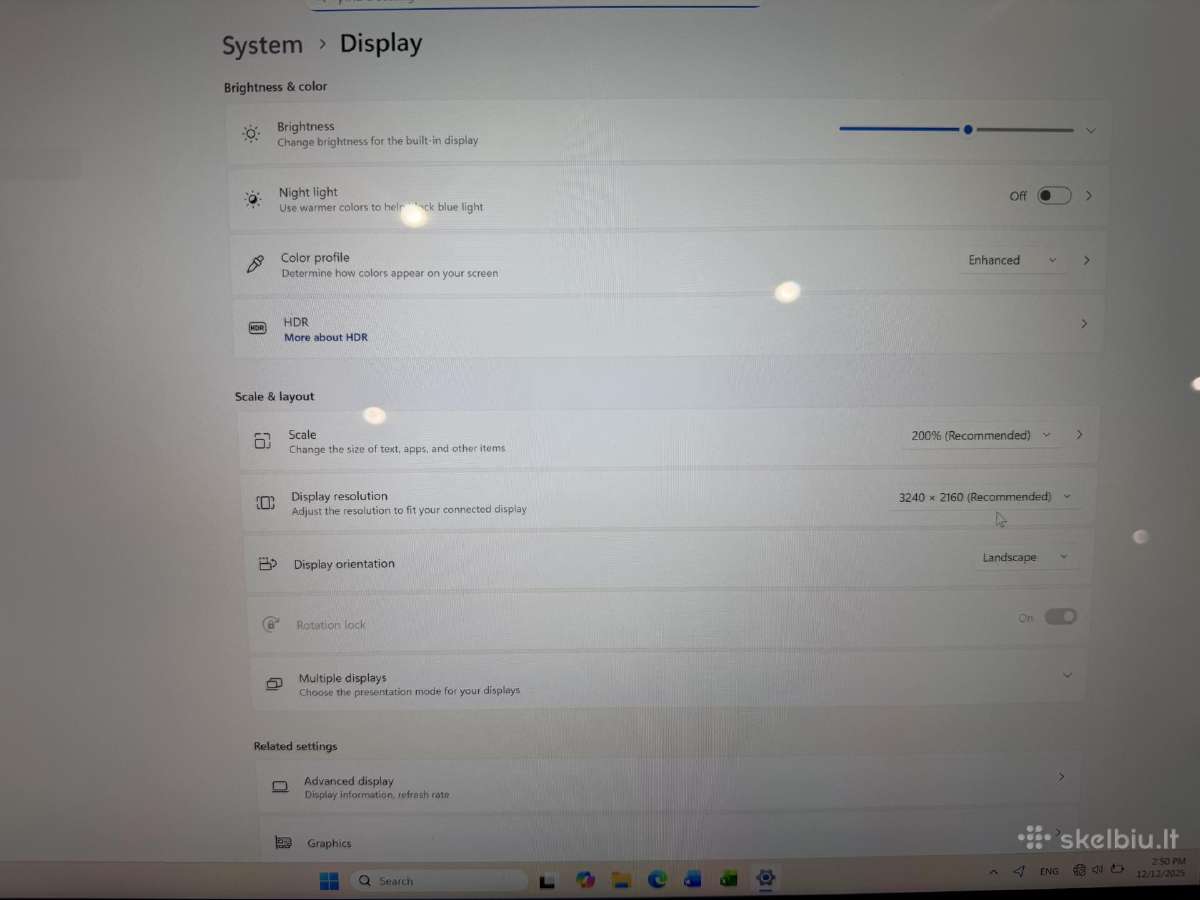Microsoft Surface Book 3 i7 16 GB RAM - nuotraukos Nr. 7