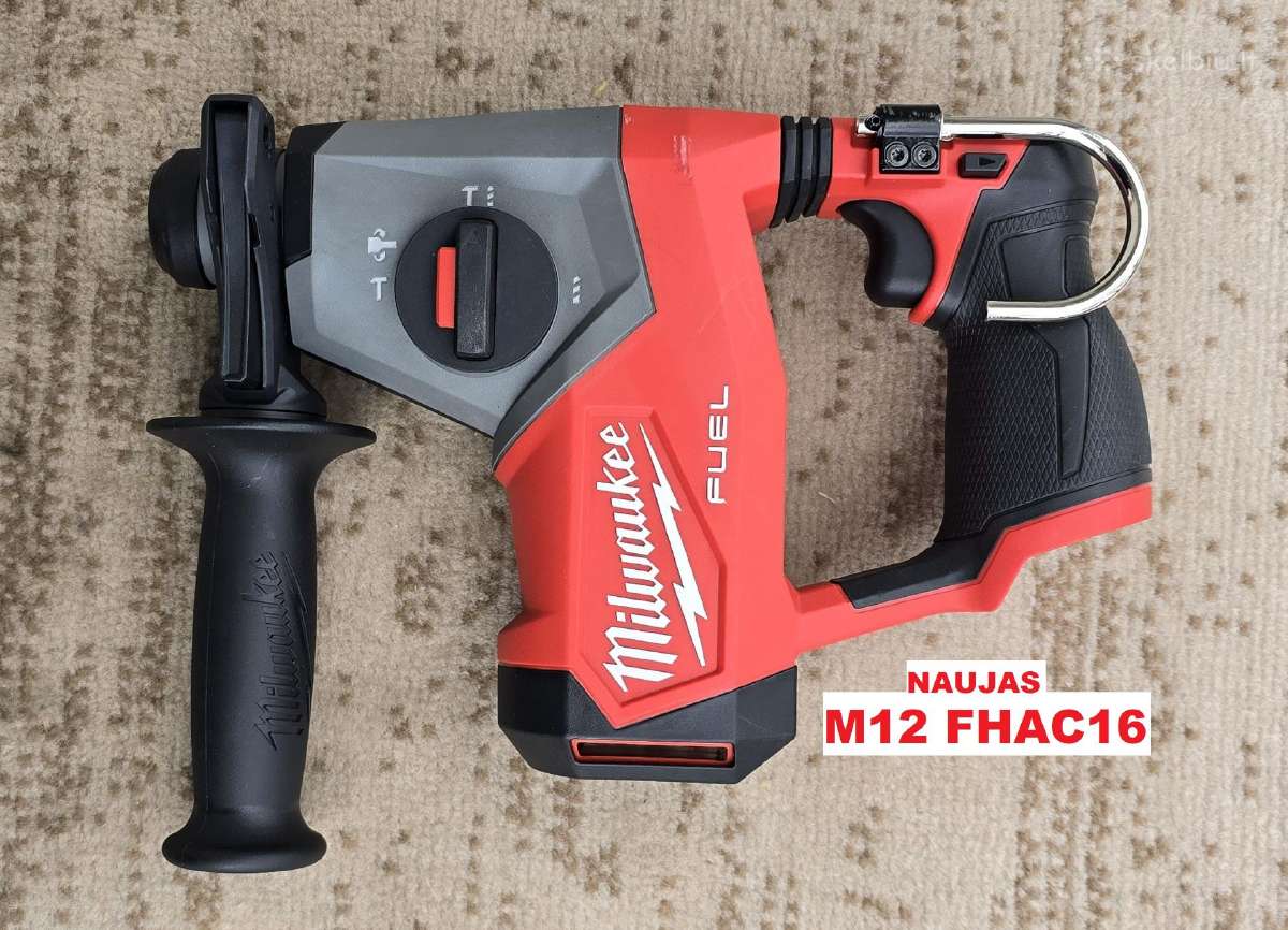 Milwaukee perforatorius 7 modeliai - nuotraukos Nr. 7
