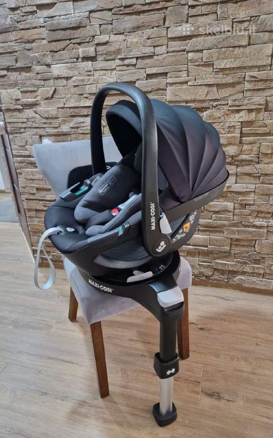 Maxi-cosi Pebble 360 kartu su Familyfix 360 Isofix - nuotraukos Nr. 5