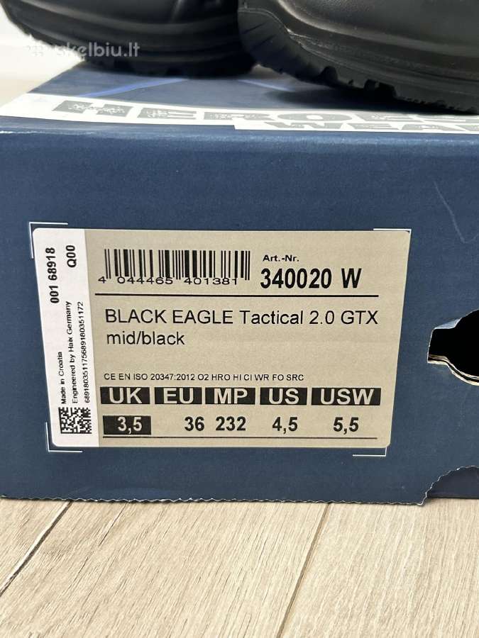 Haix Black Eagle Tactical 2.0 Gtx 36 dydis - nuotraukos Nr. 3