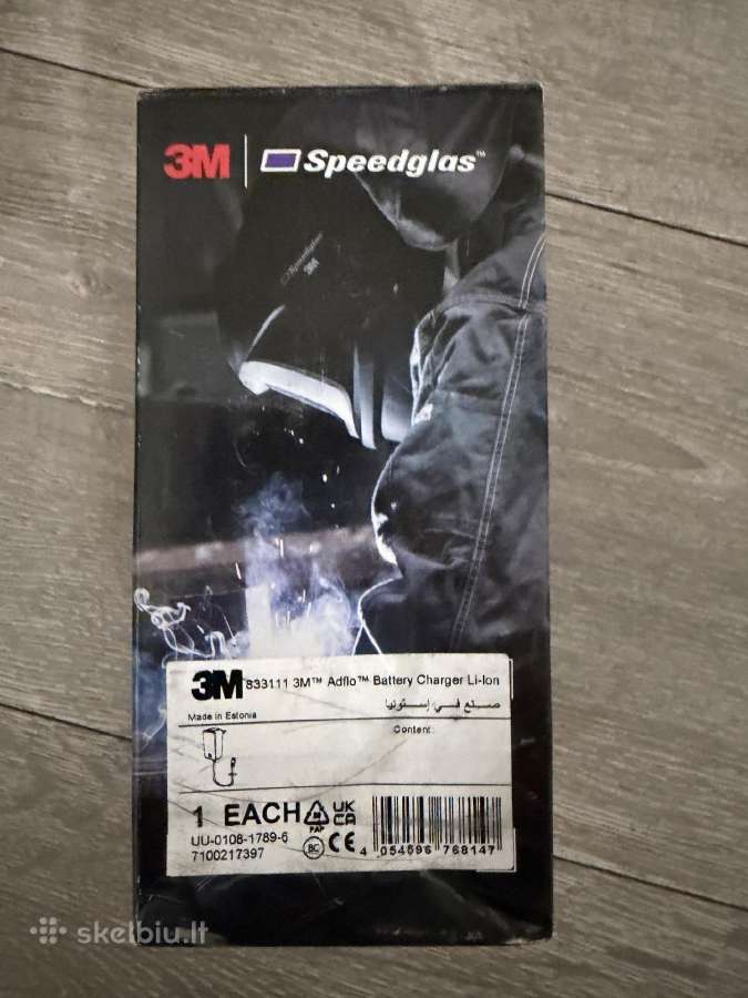 3m Adflo battery charger lion Speedglas. - nuotraukos Nr. 2