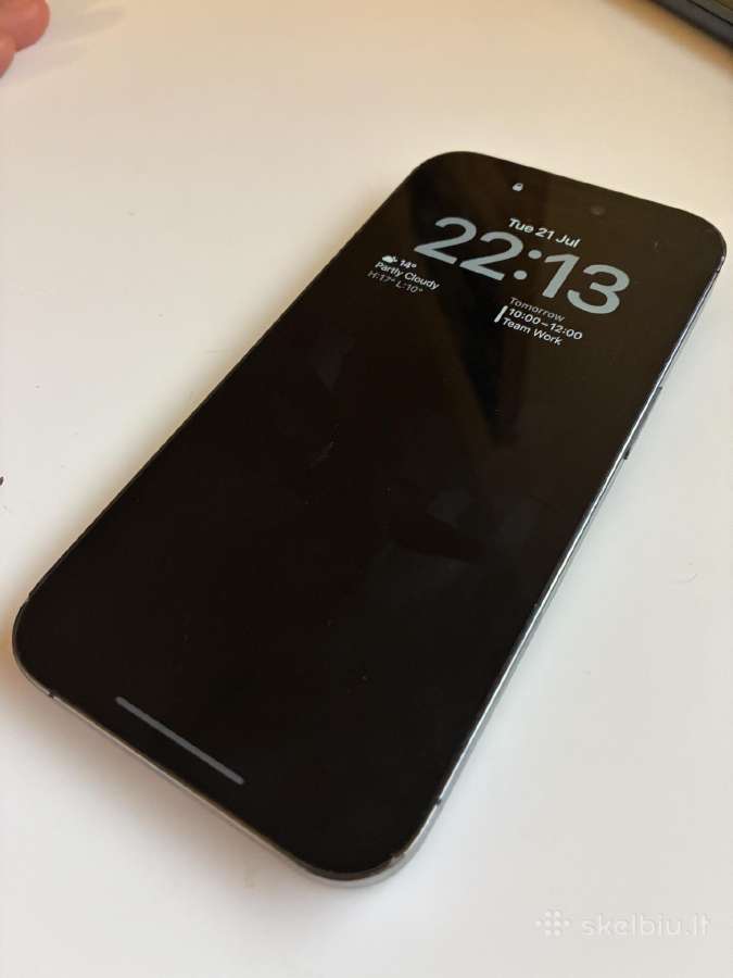 Apple iPhone 14 Pro 128gb Deep Purple telefonas - nuotraukos Nr. 2
