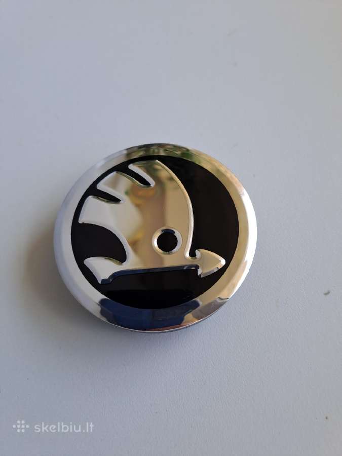 Skoda ratų dangteliai 56mm, 4 vnt. - nuotraukos Nr. 3
