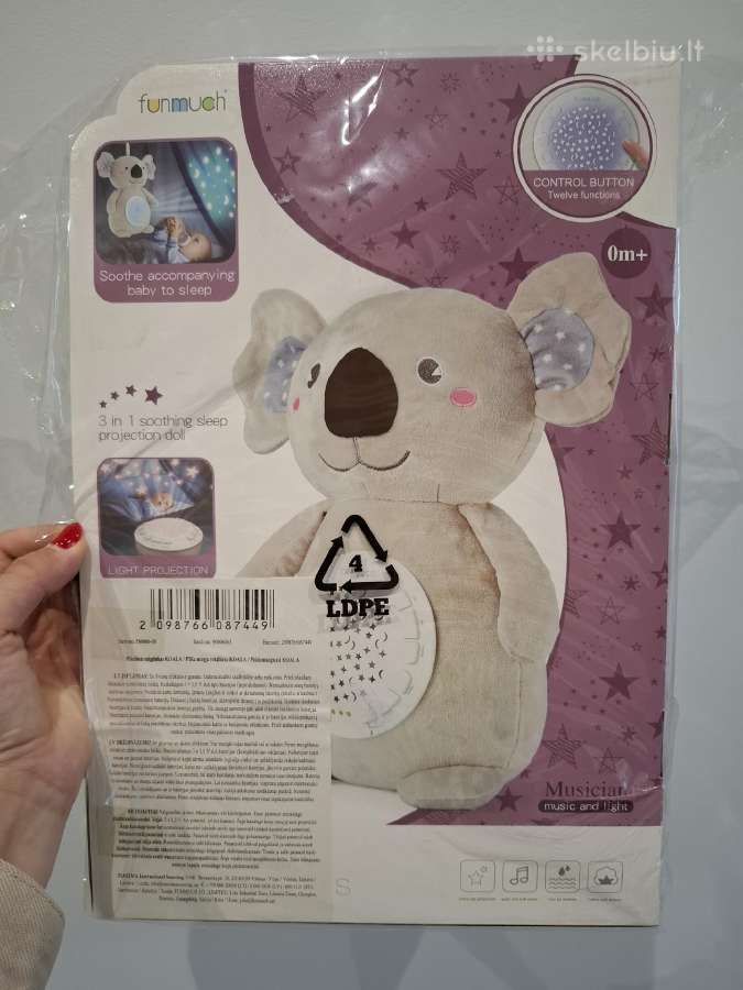 Milly Mally minkštas žaisliukas - projektorius, Ko - nuotraukos Nr. 2