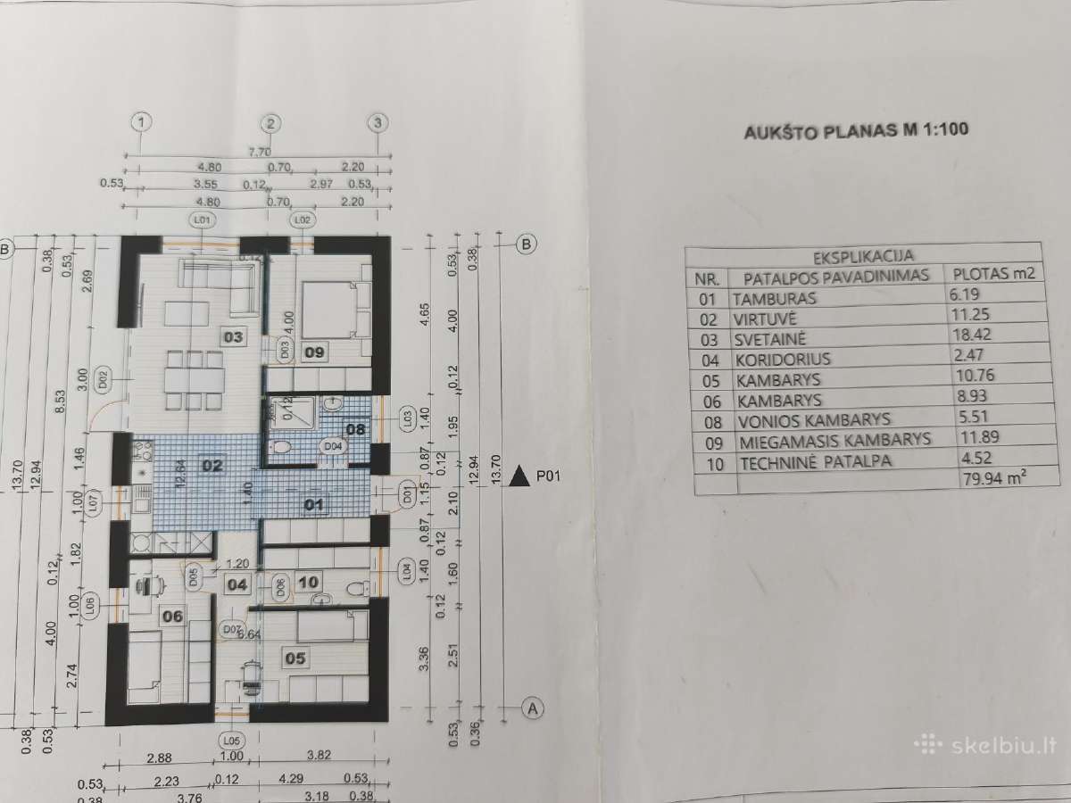 Namas iki 80 m2 - nuotraukos Nr. 15