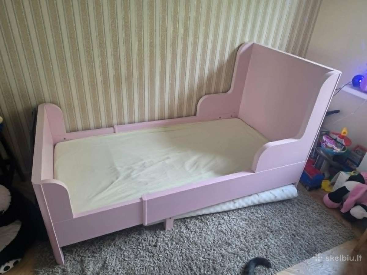 Vaikiška Ikea lova Busunge + čiužinys - nuotraukos Nr. 3