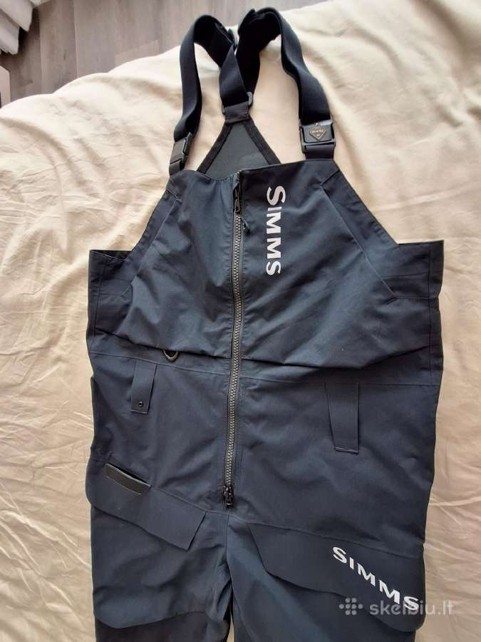 Simms Prodry Bib Black M kelnės-kombinezonas - nuotraukos Nr. 4