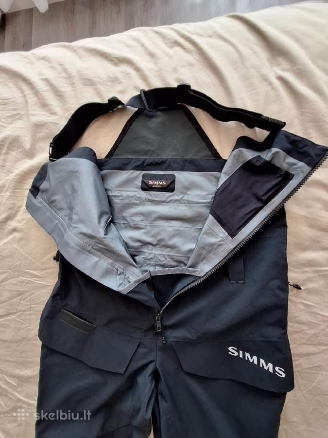 Simms Prodry Bib Black M kelnės-kombinezonas - nuotraukos Nr. 5
