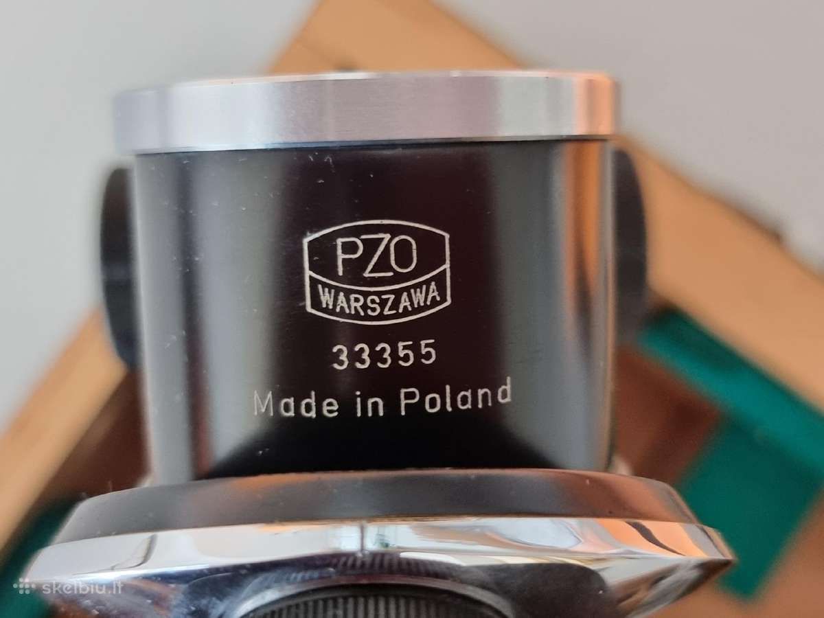 Mikroskopas Pzo - nuotraukos Nr. 2