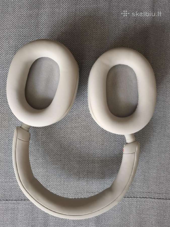 Sony Wh1000xm5 baltos ausinės - nuotraukos Nr. 2