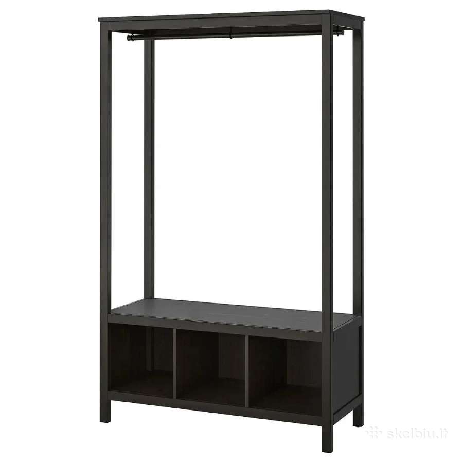 Medinė atvira rūbų spinta Hemnes - nuotraukos Nr. 3