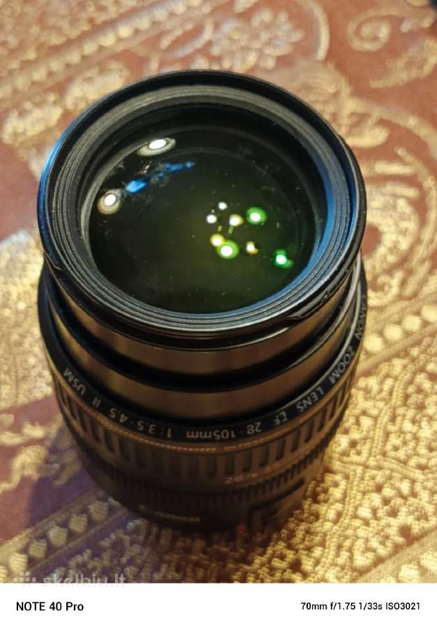 Canon Ef 28-105 3:5-4:5 ll Usm - nuotraukos Nr. 3