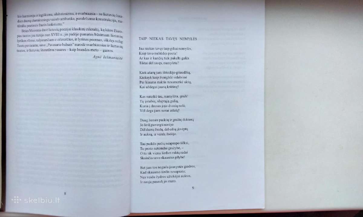Maironis. Poezija - nuotraukos Nr. 4