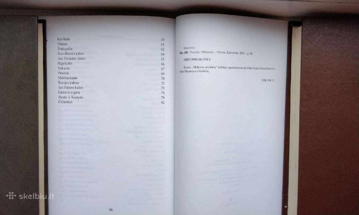 Maironis. Poezija - nuotraukos Nr. 9