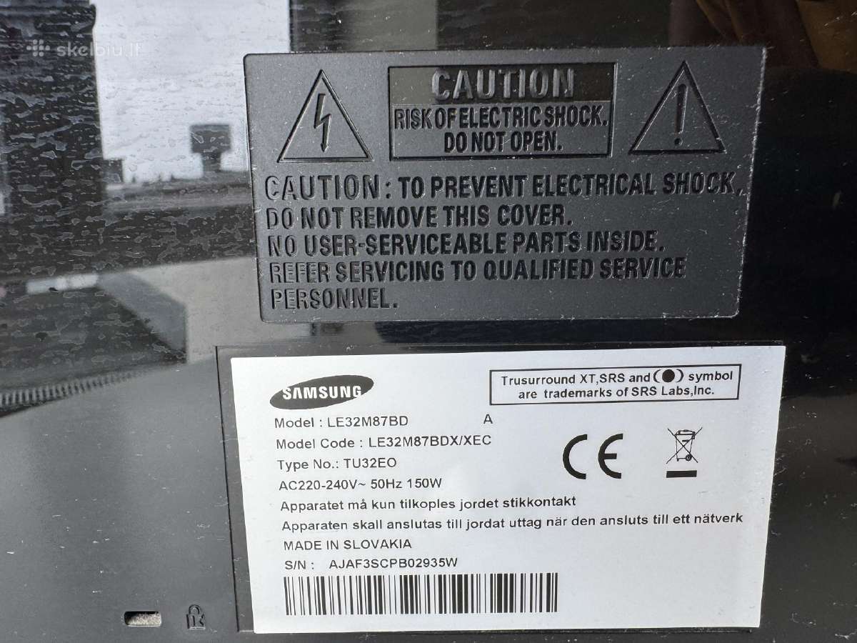 Samsung 32 Full HD televizorius su pultu - nuotraukos Nr. 5