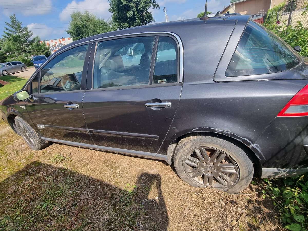 Renault Vel Satis dalimis - nuotraukos Nr. 5