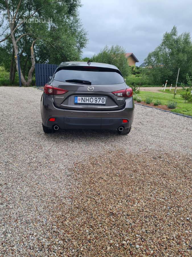Mazda 3 2015 2.2 (110kw) dizelis - nuotraukos Nr. 3