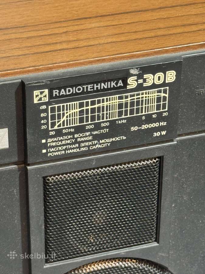 Radiotehnika S30-b koloneles - nuotraukos Nr. 2