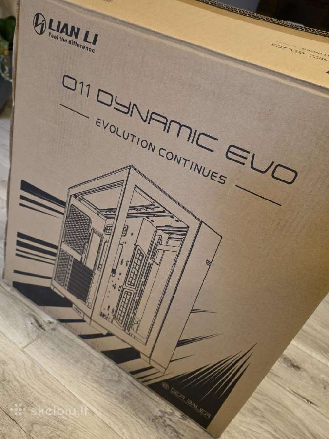 Visiškai naujas Lian Li O11 Dynamic EVO (juodas) - nuotraukos Nr. 2