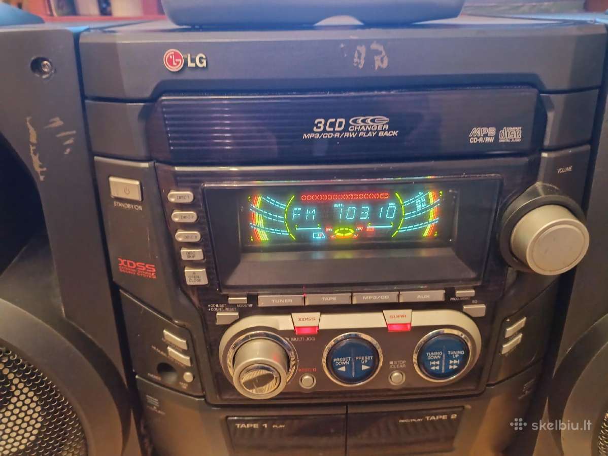 Geras LG Centras CD,aux,mc,fm,pultas, - nuotraukos Nr. 4