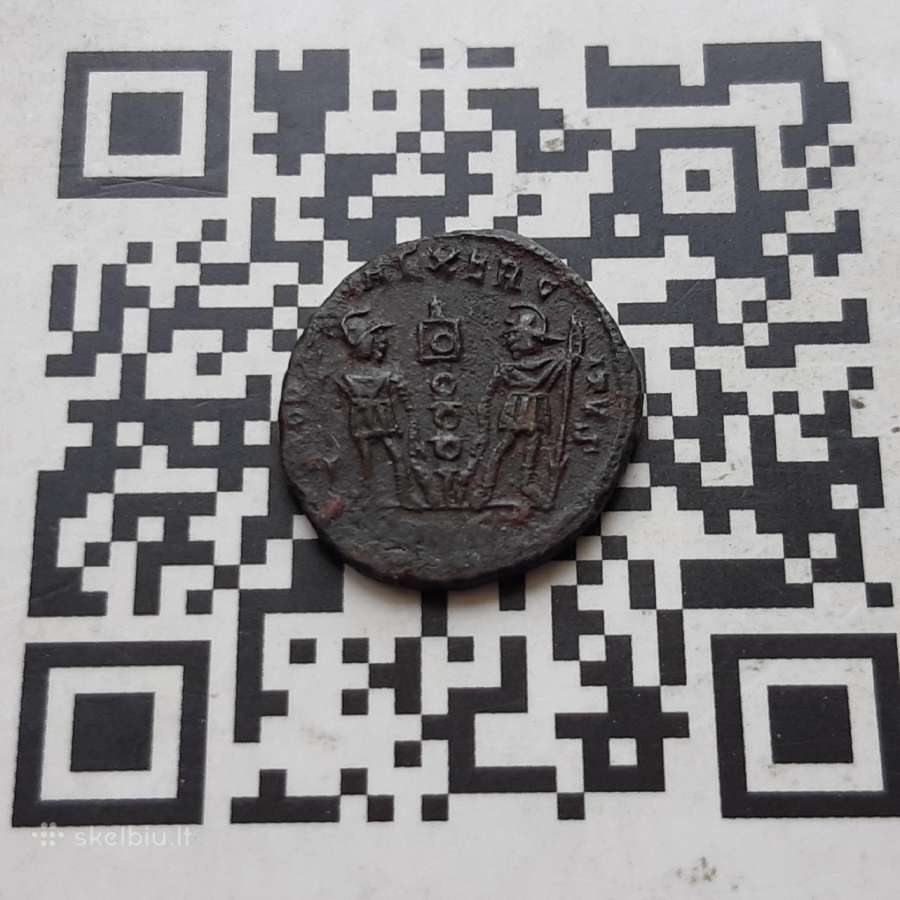 Romos imperija nummus 337 - 347 - nuotraukos Nr. 2