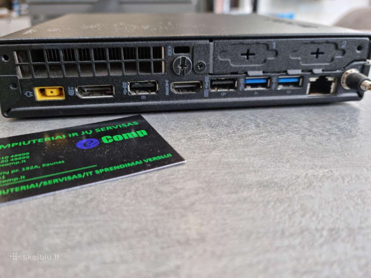 Kompiuteris Lenovo M720q i5-9400t/8/512/w11p - nuotraukos Nr. 3