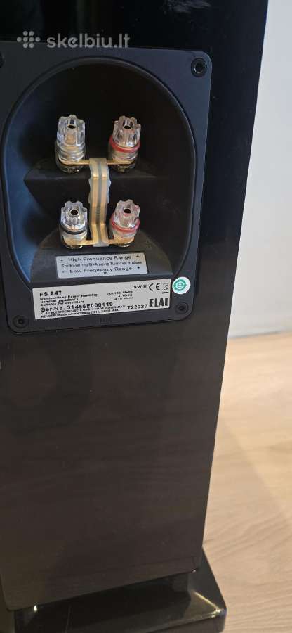 Parduodamos Elac FS 247 Hi-fi kolonėlės. - nuotraukos Nr. 7