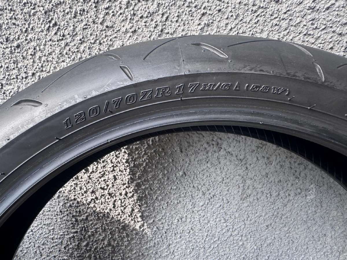 Moto padangos: Dunlop Sportmax Roadsport 2 - nuotraukos Nr. 6