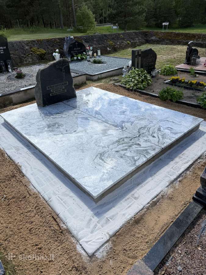 Atliekame kapaviečių įrengimo darbus. - nuotraukos Nr. 3