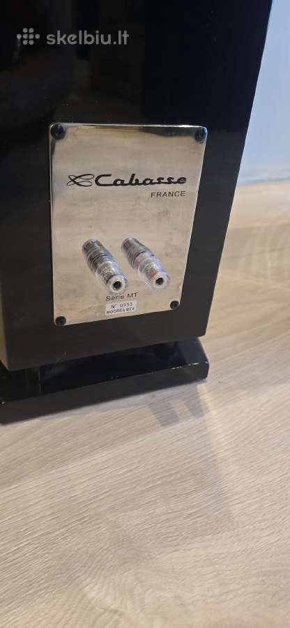 Cabasse Moorea Mt4 grindinės Hi-fi kolonėlės - nuotraukos Nr. 7