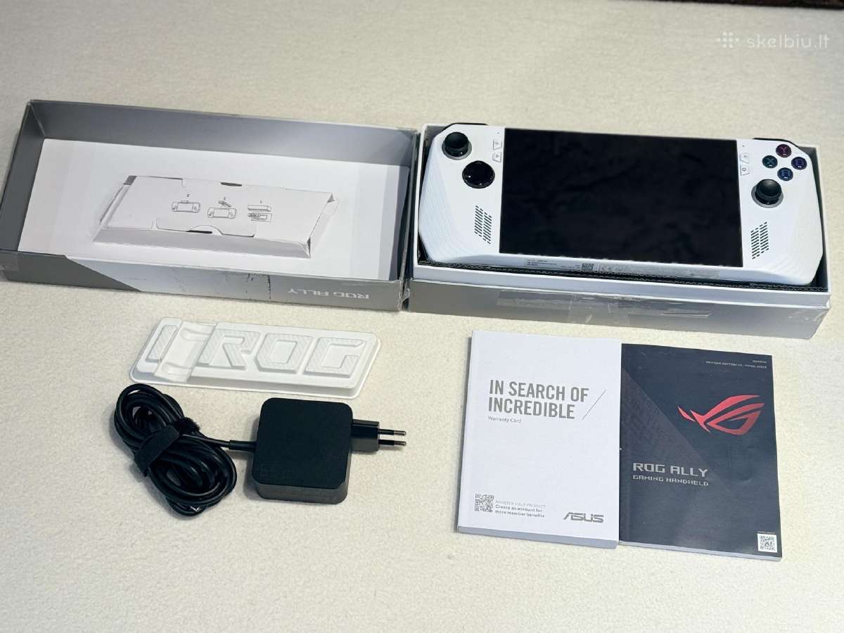 Asus Rog Ally Z1 + Dock Station - nuotraukos Nr. 6