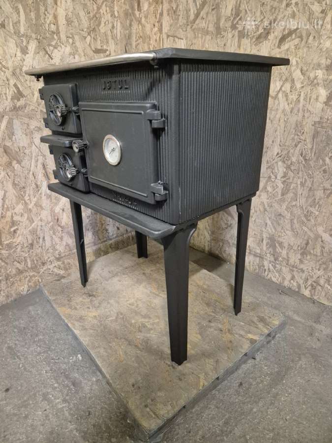 Norvegiška ketaus viryklė Jotul 404 - nuotraukos Nr. 4