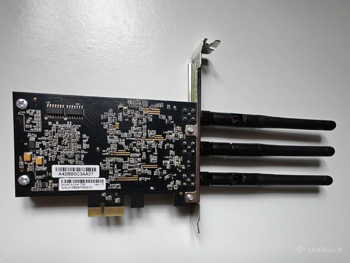 Tp-link Archer T9 Ac1900 Dual Band tinklo plokštė - nuotraukos Nr. 2