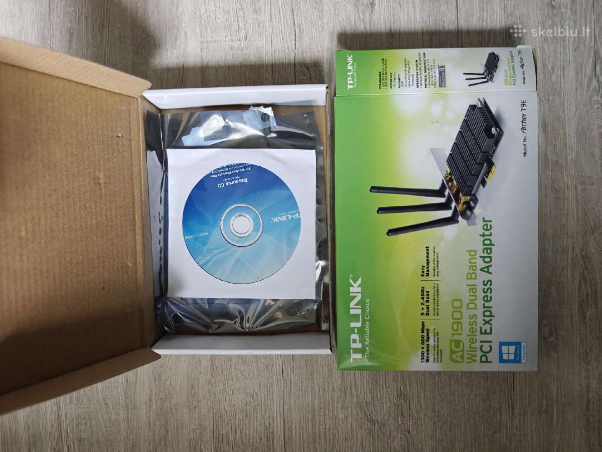 Tp-link Archer T9 Ac1900 Dual Band tinklo plokštė - nuotraukos Nr. 3
