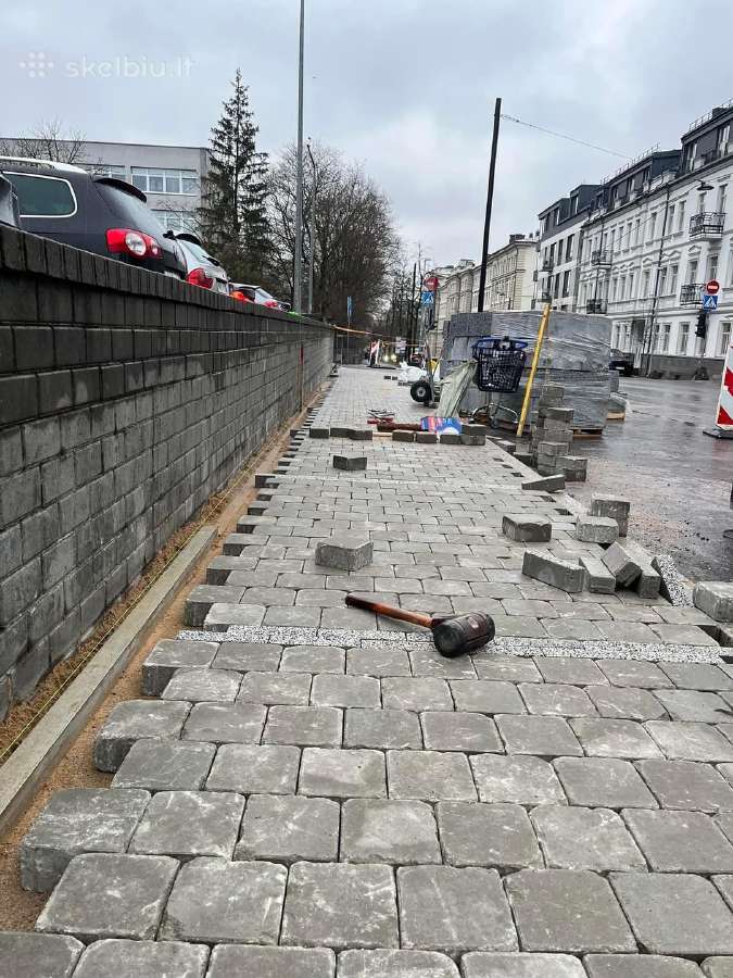Trinkelių klojimas Akmens klojimas - nuotraukos Nr. 17