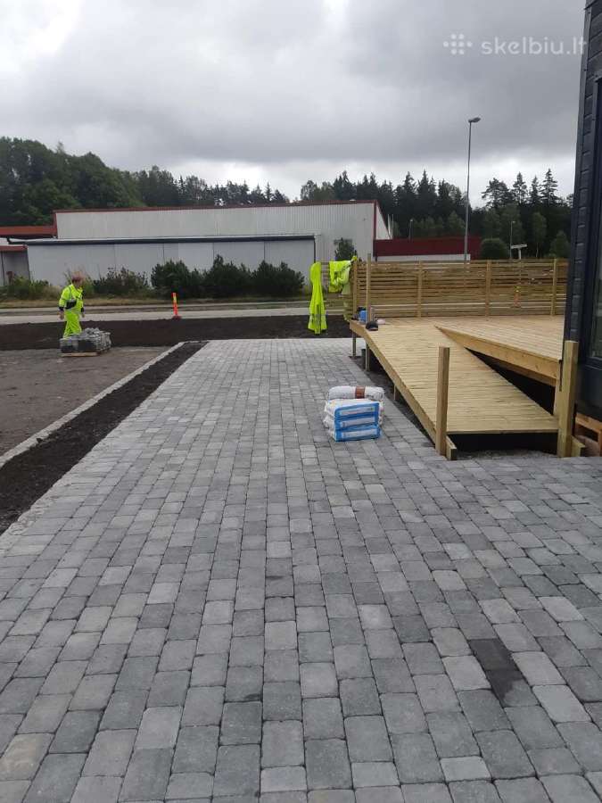 Trinkelių klojimas Akmens klojimas - nuotraukos Nr. 20