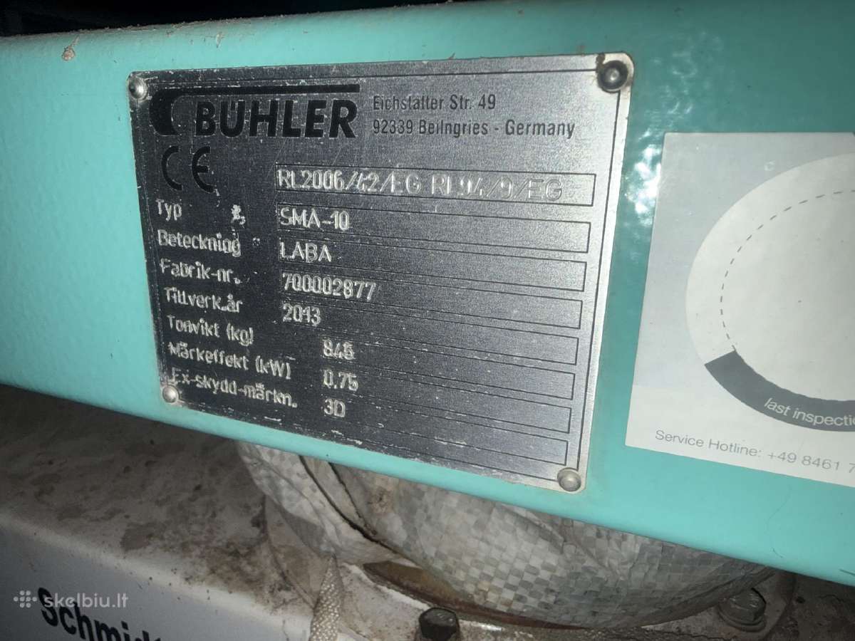 Grūdų valomoji Buhler Sma -10 25t/h - nuotraukos Nr. 2