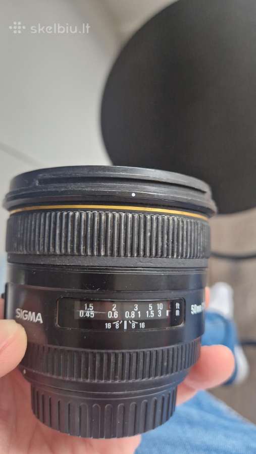Sigma 50 mm 1.4 Ex Dg Hsm Canon Ef - nuotraukos Nr. 3