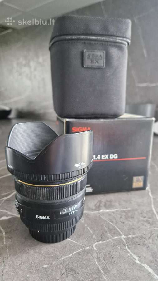 Sigma 50 mm 1.4 Ex Dg Hsm Canon Ef - nuotraukos Nr. 4
