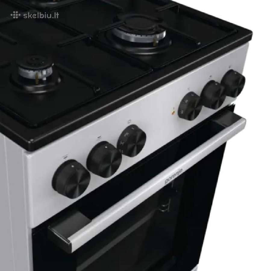 Gorenje Mek3011sb dujinė/elektrinė viryklė 50cm - nuotraukos Nr. 3