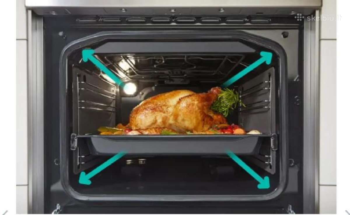 Gorenje Mek3011sb dujinė/elektrinė viryklė 50cm - nuotraukos Nr. 12