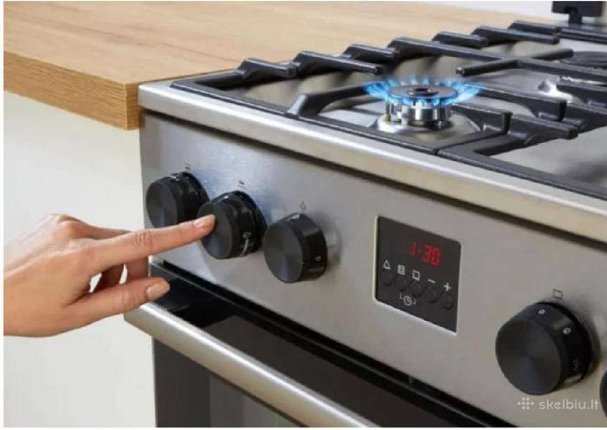 Gorenje Mek3011sb dujinė/elektrinė viryklė 50cm - nuotraukos Nr. 17
