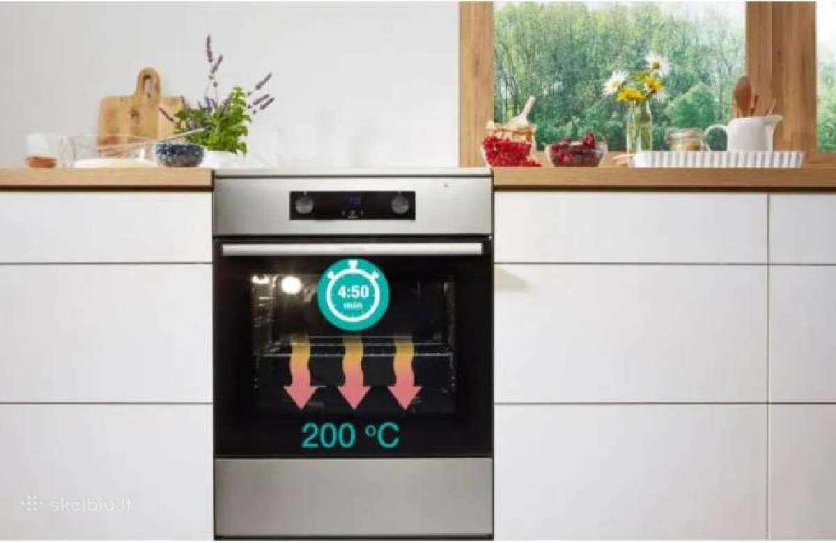 Gorenje Mek3011sb dujinė/elektrinė viryklė 50cm - nuotraukos Nr. 22