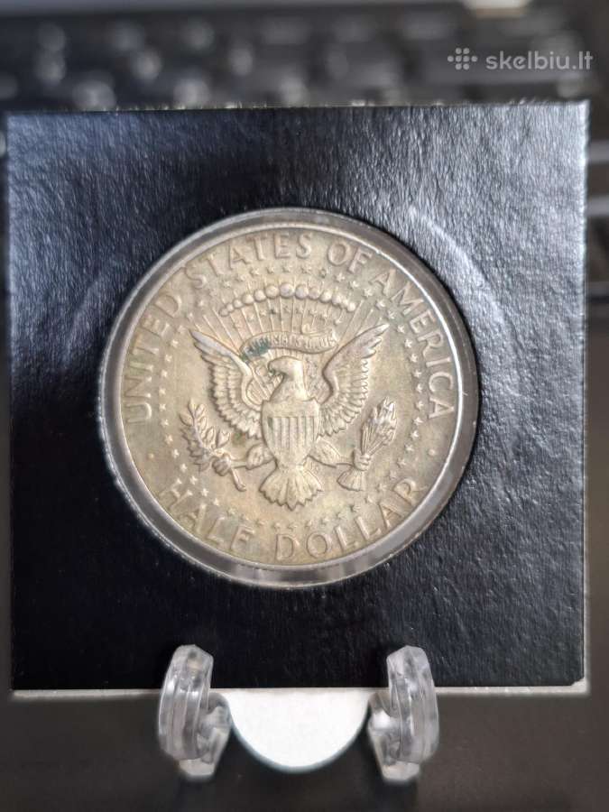 JAV 1967 Kennedy Pusė dolerio - nuotraukos Nr. 3
