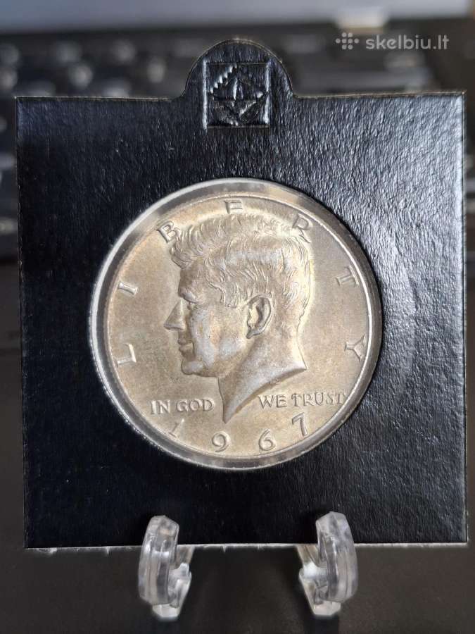 JAV 1967 Kennedy Pusė dolerio - nuotraukos Nr. 5