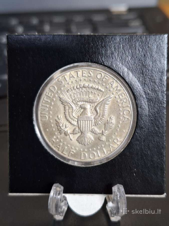 JAV 1967 Kennedy Pusė dolerio - nuotraukos Nr. 6