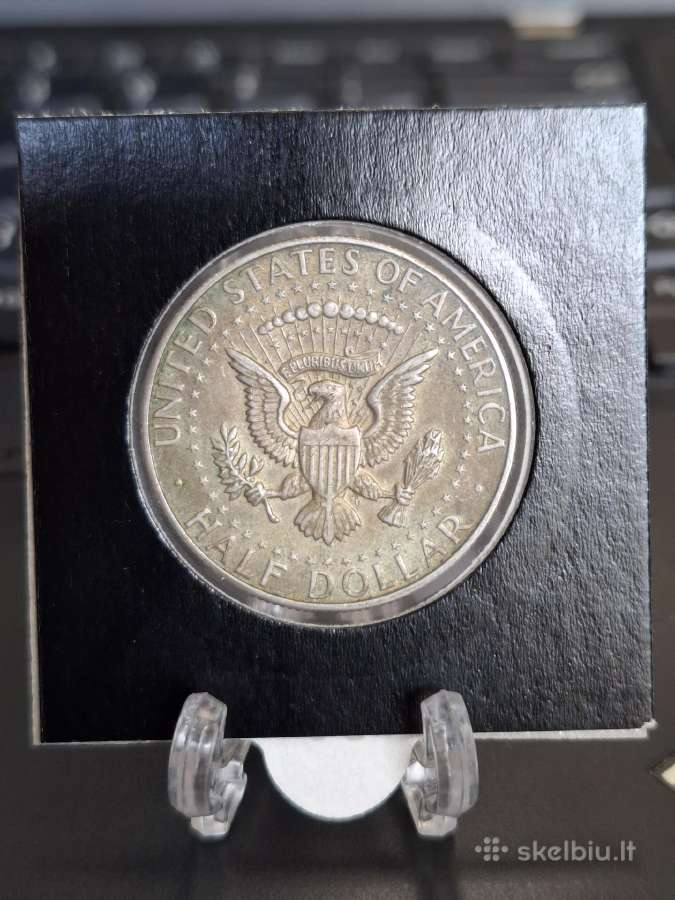 JAV 1967 Kennedy Pusė dolerio - nuotraukos Nr. 10