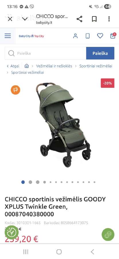 Chicco sportinukas - nuotraukos Nr. 15