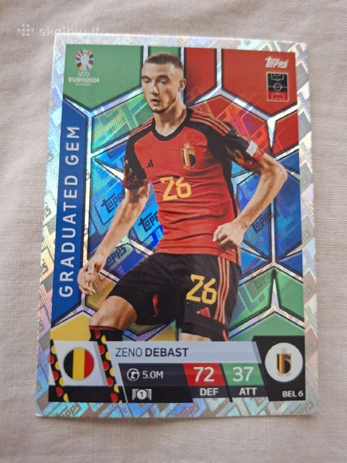Belgijos ir Nyderlandų futbolininkų kortelės - nuotraukos Nr. 2